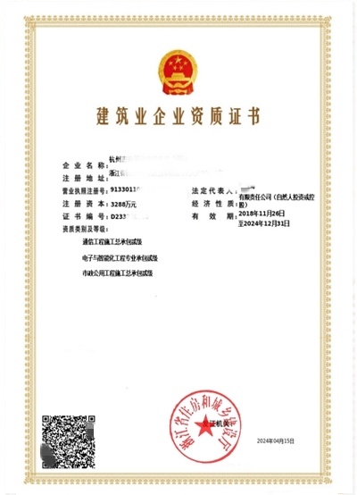 通信二级资质